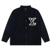 LOUIS VUITTON 로고 포인트 가디건
