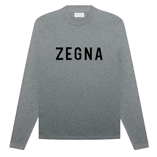 FEAR OF GOD x ZEGNA 프론트 로고 롱슬리브