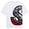 Balenciaga X Supreme 빈티지 로고 프린팅 티셔츠
