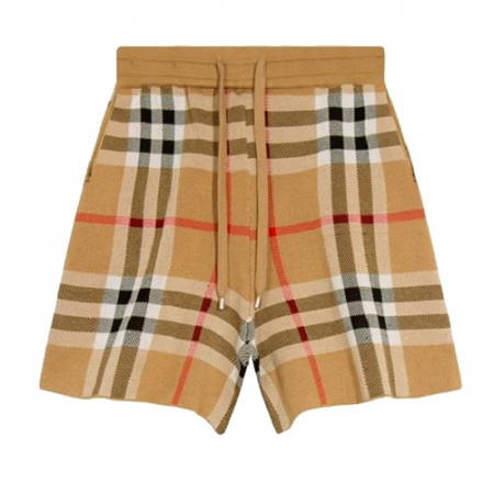 버*리 BURBERRY 마틴체크 니티드 쇼츠