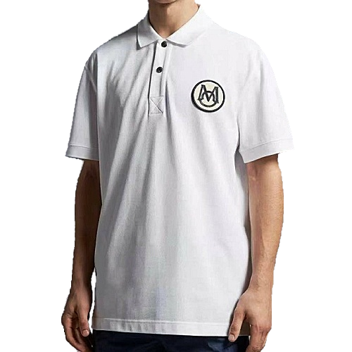 MONCLER M로고 카라 티셔츠