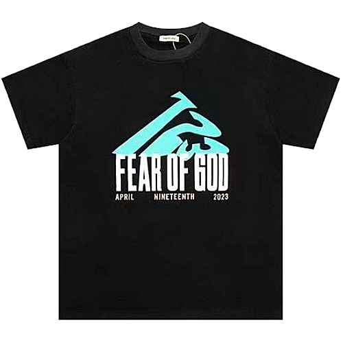 FEAR OF GOD x RRR123 나인틴로고 티셔츠