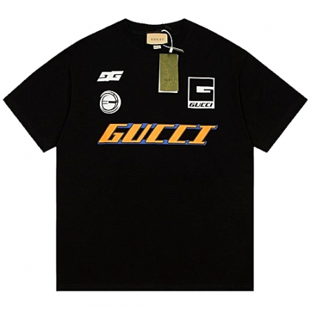 GUCCI 레이싱로고 티셔츠