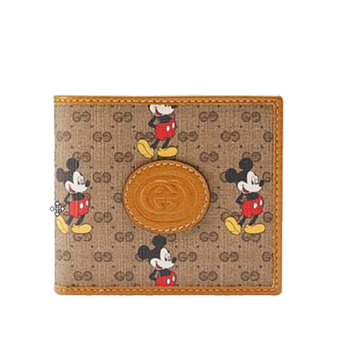 GUCCI 디즈니 콜라보 미키마우스 GG 반지갑