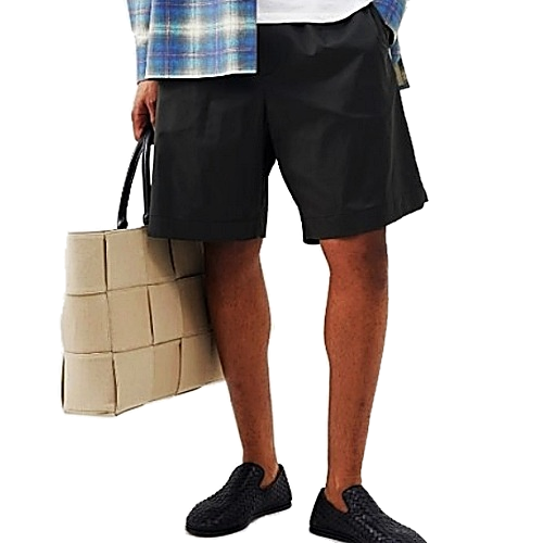 BOTTEGA VENETA 실크드플레인 버뮤다 쇼츠