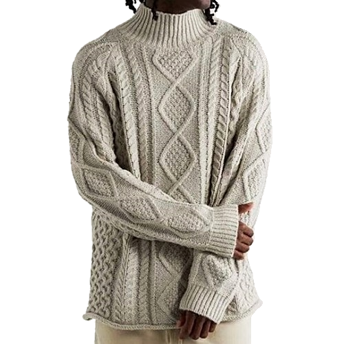 피어오*갓 FEAR OF GOD 케이블 터틀넥 니트