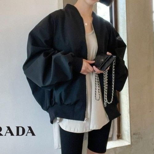 PRA*A 카멜 야상점퍼