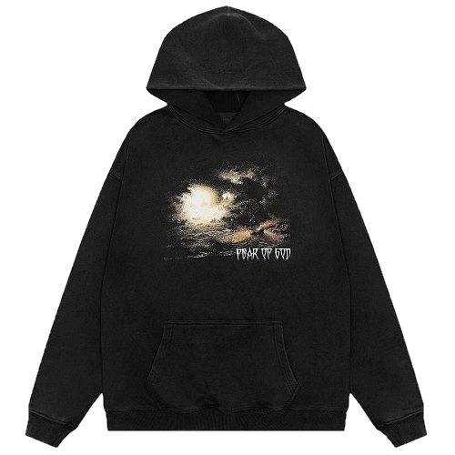 피어오*갓 FEAR OF GOD 석양 워싱 후드