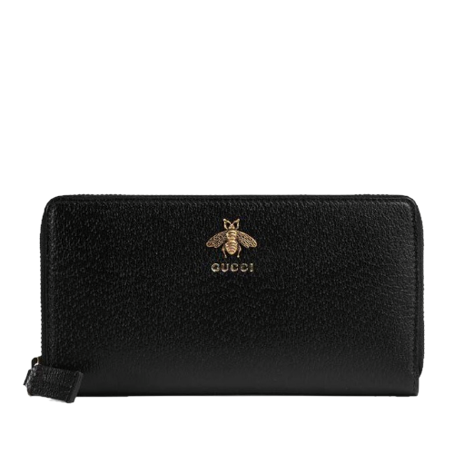 GUCCI 에니멀리에 지퍼 벌 지갑