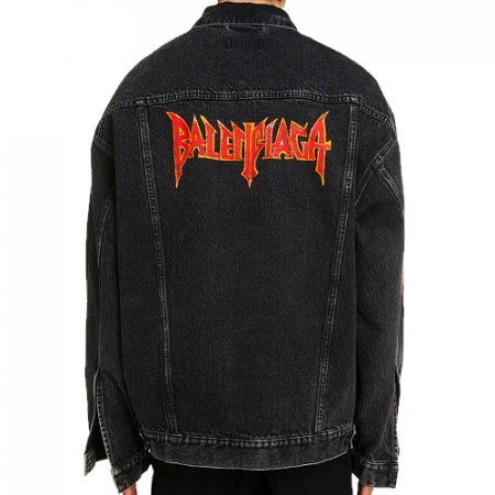 발렌시*가 BALENCIAGA 메탈스 플레쉬 데님자켓