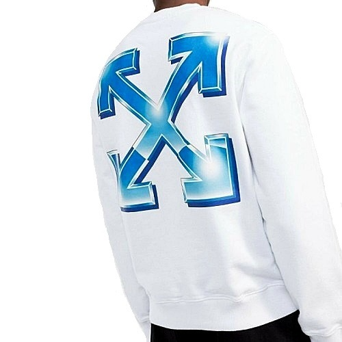 OFF-WHITE 미러 애로우 스웻셔츠