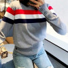톰브*운 삼선 라운드 니트