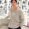 DIOR 쿠튀르 자수 로고 니트