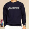 MALBON Golf 레터링 클래식 맨투맨