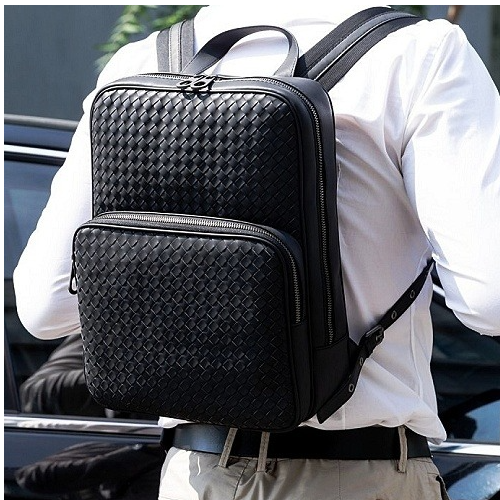 (국내배송) 보테가베*타 BOTTEGA VENETA 인트레치아토 레더 백팩