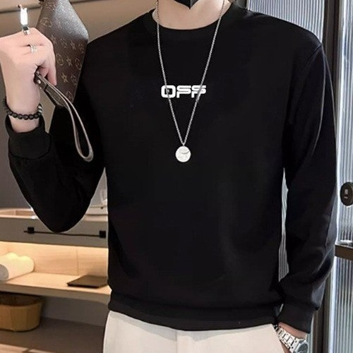 OFF-WHI*E X 오프 레터링 패턴 밍크양기모 티셔츠