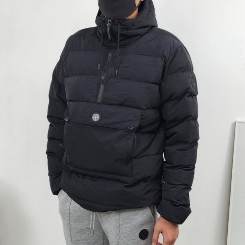 스톤아일*드 스탠다드 지퍼 패딩 아노락