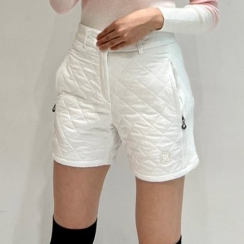 지*어 패딩 반바지