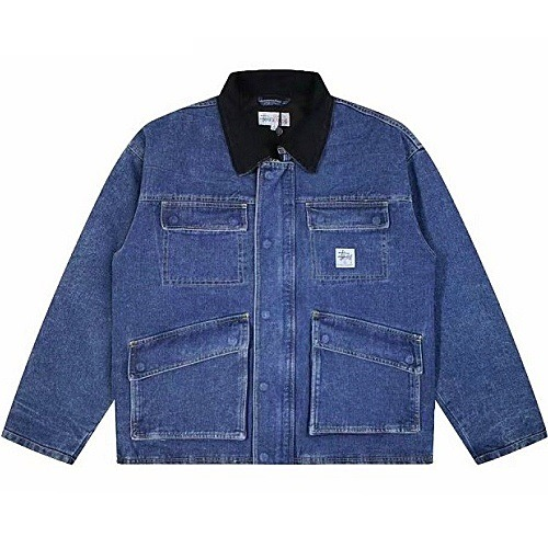 스투시 STUSSY 워시드캔버스 워크자켓