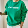 MIUM*U 자수 기모맨투맨