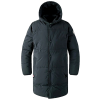 몽클*어 MONCLER TU 삼색 포인트 롱 후드 패딩