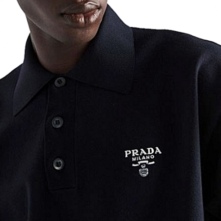 PRA*A 울 폴로 스웨터