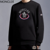 MONCL*R 시그니처 빈티지 밍크양기모 티셔츠