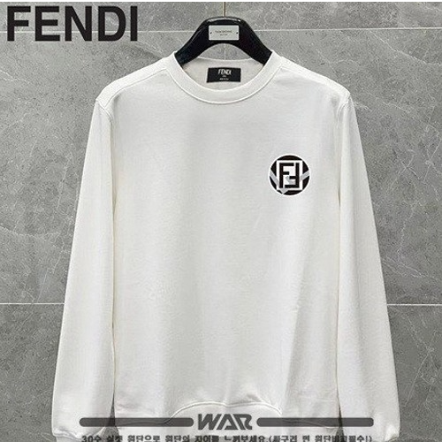 FEN*I 원형 FF 로고 밍크양기모 티셔츠