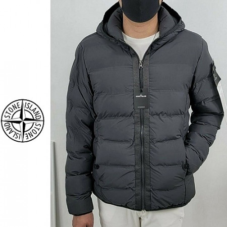 스톤아일*드 STONE ISLAND 후드 라이너 라이크 패딩