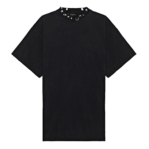 발렌시*가 BALENCIAGA 피어스트 티셔츠