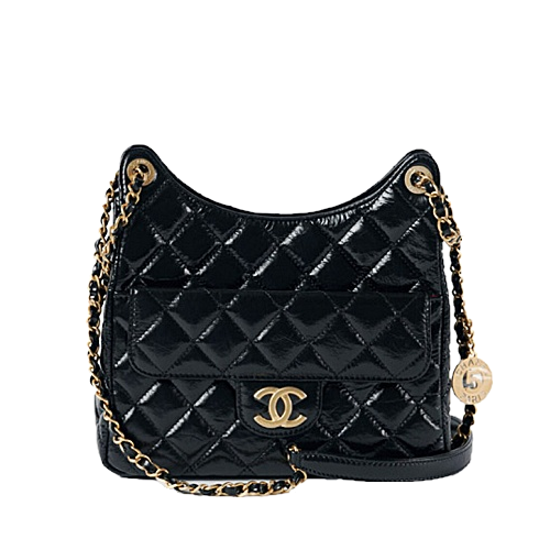 CHANEL 샤넬 CC 체인 미듐 호보백