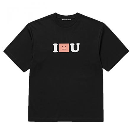 아*네 ACNE STUDIOS 아이 페이스 유 티셔츠