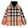 BURBERRY 리사이클 체크 리버시블 자켓