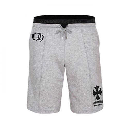 Chrome hearts 레더패치 레터링 반바지