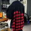 언더마이카 UNDERMYCAR 도희체크드 오버셔츠