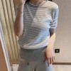 톰브*운   스트라이프 반팔 니트 ( 9751 )