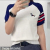 톰브*운   헥터 배색 멀티 반팔 니트 (7362)
