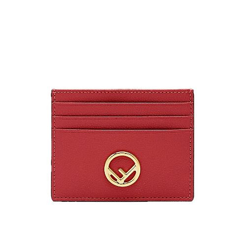 펜* FENDI 레더 플랫 카드홀더