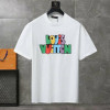 Louis Vuitt*n   24SS 컬러 레터링 반팔티