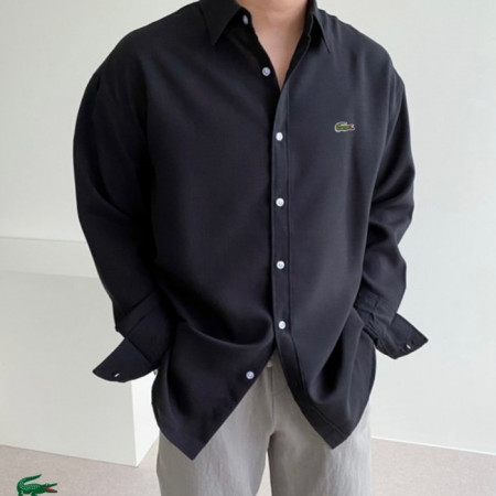라코*테   린넨 옥스포드 긴팔 셔츠