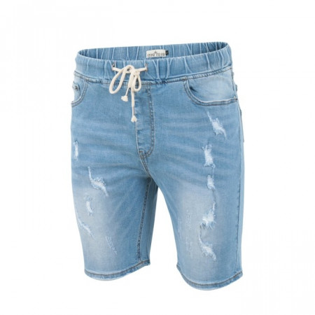 STONE ISLA*D   24SS 와팬 데미지 밴딩 하프진