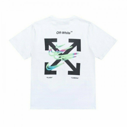 NIKE X 오프화이트 레인보우 반팔티