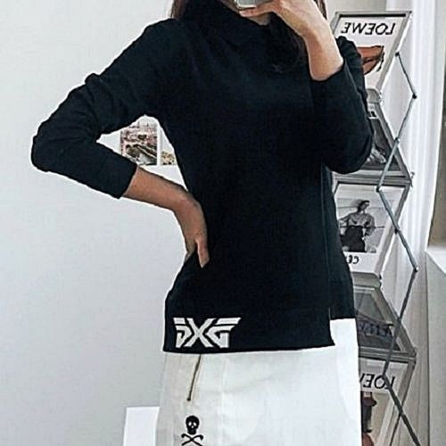 (국내배송) PX* 프리미엄 언발 카라 여성 울니트