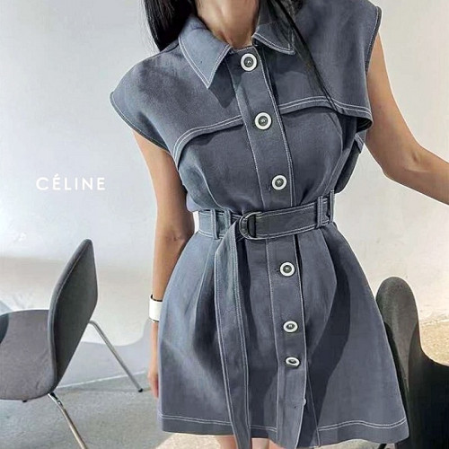 CELINE 카라 스티치 OPS