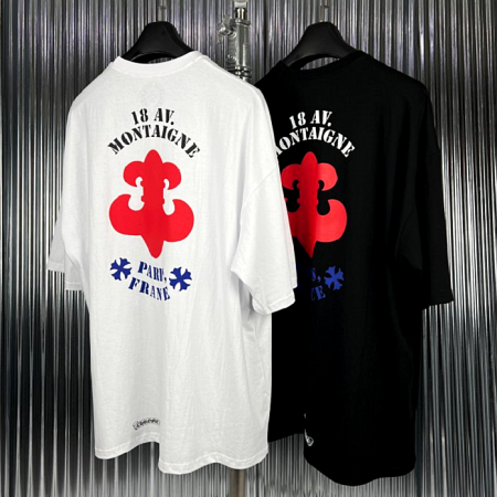 크롬*츠 Chrome hearts 파리 반팔 티셔츠