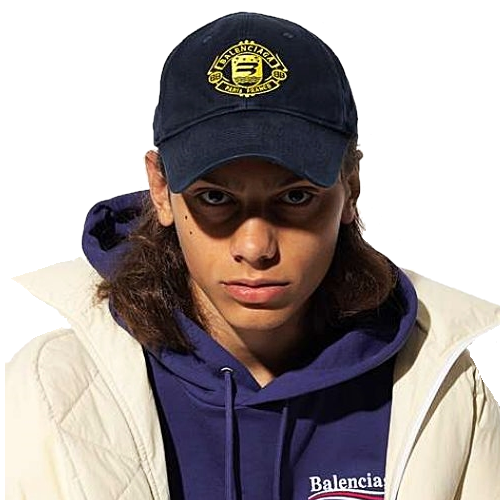발렌시아가 BALENCIAGA 퀘스트 자수 볼캡