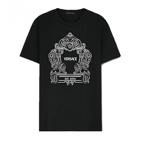 FENDI x VERSACE 엔티크로고드 티셔츠