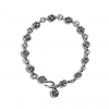 크롬하츠 Chrome Hearts 크로스볼 컷아웃 팔찌