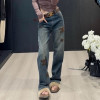 CELI*E   24FW 로고 패치 스트레이트 팬츠