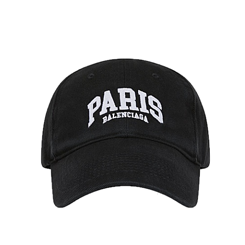 발렌시아가 시티즈 Paris 자수 볼캡